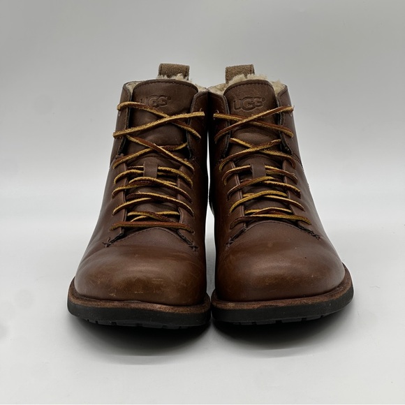 UGG Keaton Leather Shearling Lined Boots. Size 7.5 main image 5